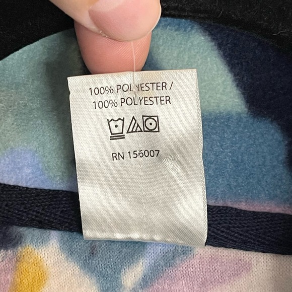 Vera Bradley Women's Sporty Fleece Pullover Garden Long Sleeve Tops Size XL NWT - Picture 7 of 9